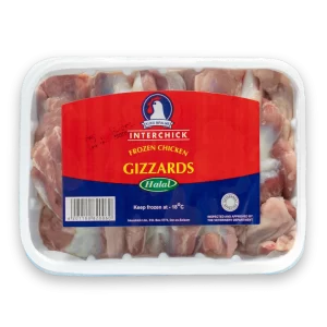 Interchick Frozen chicken gizzards pack