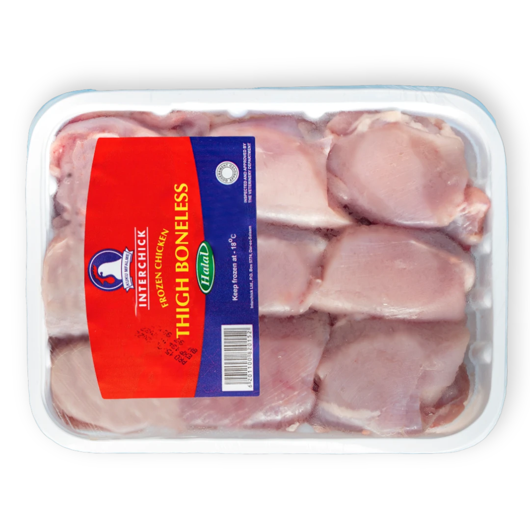 Interchick Frozen chicken thigh boneless pack