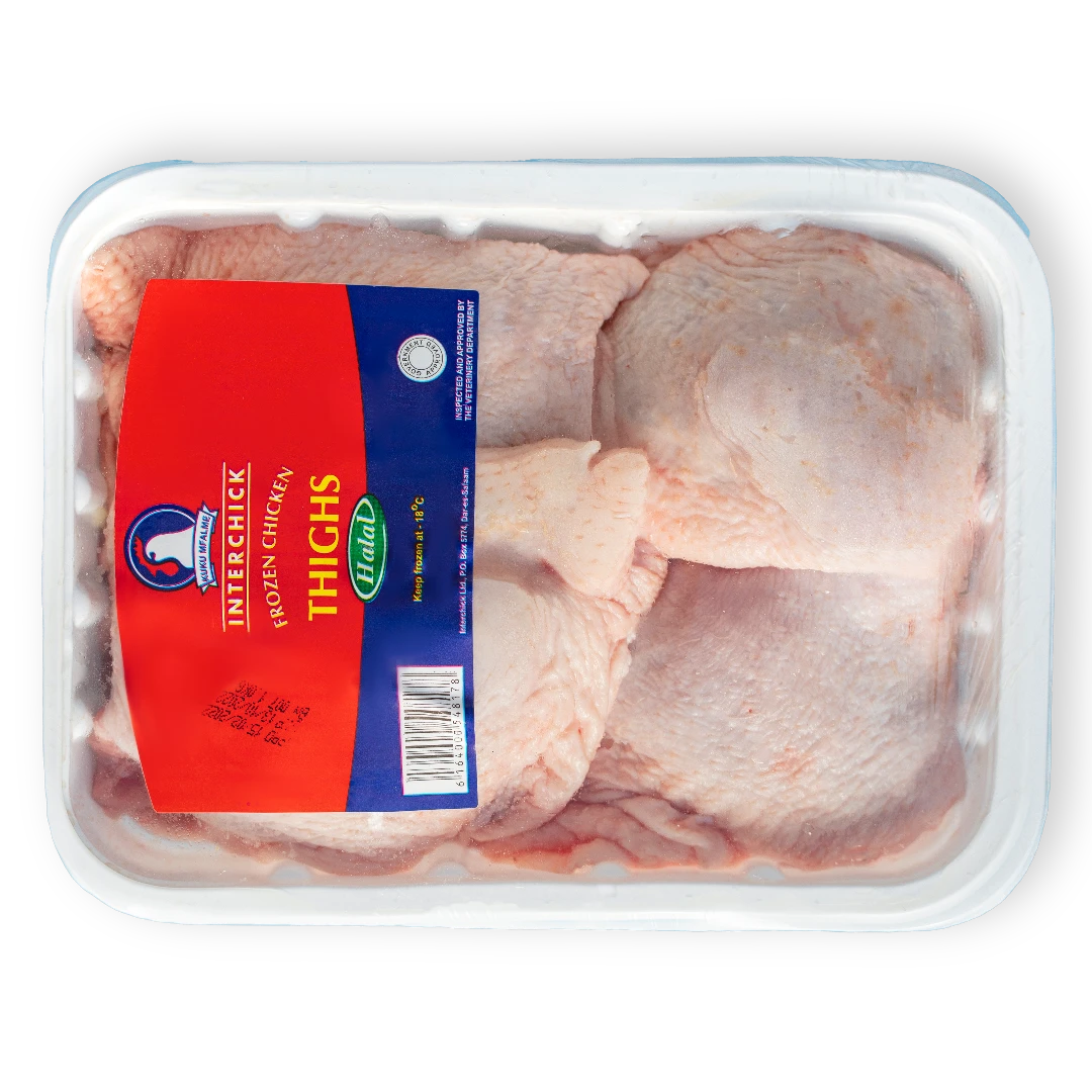 Interchick Frozen chicken thighs pack